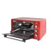 Cuptor electric Zilan ZLN5650 - 45L, 2000W, timer 90 min, termostat 250°C, interior emailat, rosu