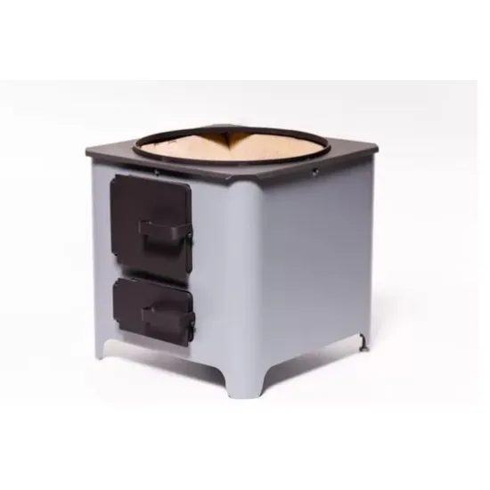 Focar patrat boiler baie, usa tabla 90L