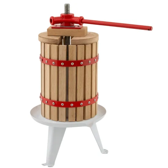 Pachet Teasc Presa Struguri si Fructe ROTOR FP-12, 12 L, lemn masiv de stejar + Zdrobitor Struguri Electric ROTOR HGP-60, 750W, cuva 28L