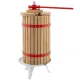 Pachet Teasc Presa Struguri si Fructe ROTOR FP-40, 40 L, lemn masiv de stejar + Zdrobitor Struguri Manual ROTOR HGP-50S, cuva 28L inox