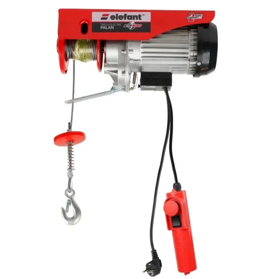 Troliu electric (palan electric) ELEFANT ETP500, 1020 W, 500 kg