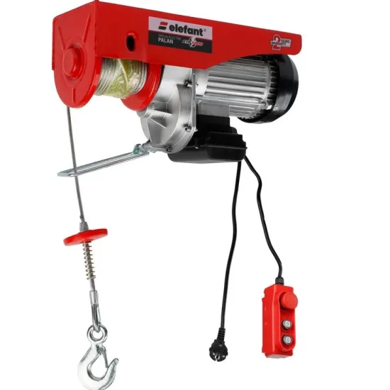 Troliu electric (palan electric) ELEFANT ETP1000, 1600 W, 1000 kg. 20 M CABLU