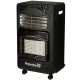 Pachet Soba pe gaz GPL (butelie) si electric Hausberg HB-1020NG, aprindere piezo-electrica, 4.2kW, Negru, Ceas butelie, 1m furtun gaz MN2015 si 2 coliere furtun