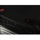Pachet Soba pe gaz GPL (butelie) si electric Hausberg HB-1020NG, aprindere piezo-electrica, 4.2kW, Negru, Ceas butelie, 1m furtun gaz MN2015 si 2 coliere furtun