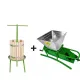 Pachet zdrobitor-desciorchinator struguri manual Micul Fermier , 300 kg/h + Teasc Struguri, 32 litri, GF-1710