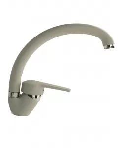 Baterie bucatarie si baie, bej, alama, cartus ceramic, monocomanda, FLEKO FZUF-MB203 Baterie bucatarie si baie, bej, alama, cartus ceramic, monocomanda, FLEKO FZUF-MB203