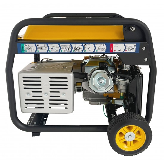 Generator Stager FD 10000E3R Automatic , open-frame 8.5kW, trifazat, benzina, pornire electrica