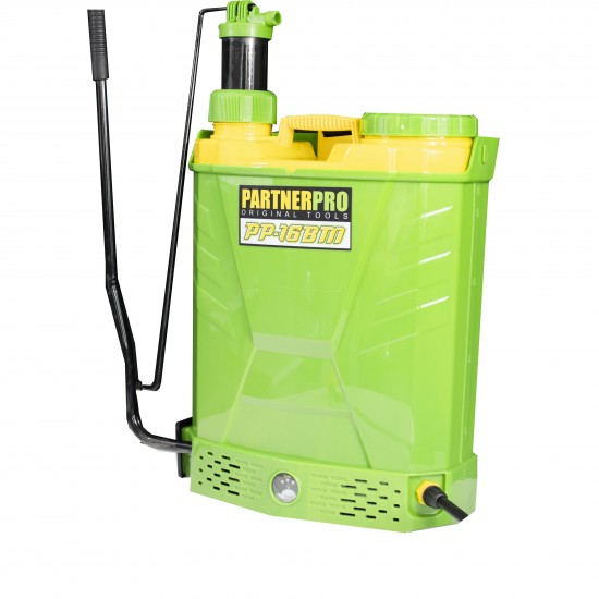 Pompa de stropit cu acumulator 2 in 1 PARTNER PRO PP16BM, 16L