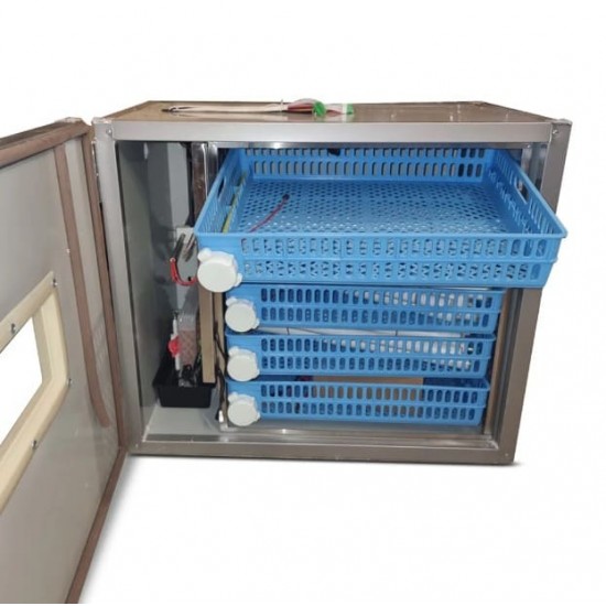 Incubator pentru oua MS-256 (12V/220V)