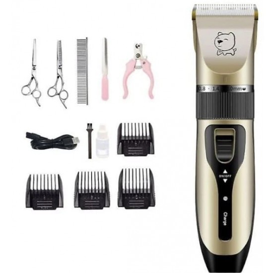 Masina de tuns animale fara fir, 1200 mAh, accesorii incluse Masina de tuns animale fara fir, 1200 mAh, accesorii incluse