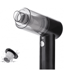 Aspirator auto Fara fir 2in1 120 W Cu Lumina LED Negru