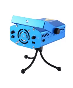 Mini Proiector Laser Lumini Disco, cu jocuri de lumini si senzor de sunet Mini Proiector Laser Lumini Disco, cu jocuri de lumini si senzor de sunet