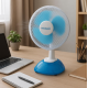 Ventilator pentru birou Hausberg HB 5550, 25 W, 15 cm
