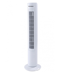 Ventilator Turn Hausberg HB-5950AB, 60 W, 3 Moduri De Functionare, Temporizator Oprire, 3 Trepte, Alb