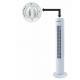 Ventilator Turn Hausberg HB-5950AB, 60 W, 3 Moduri De Functionare, Temporizator Oprire, 3 Trepte, Alb