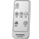 Ventilator Turn Digital cu Telecomanda HAUSBERG HB-5963AB, 55W, 3 Viteze, 41 Inch, Temporizator, LED, Oscilatie, Maner transport, Difuzor de parfum, Alb
