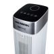 Ventilator Turn Digital cu Telecomanda HAUSBERG HB-5963AB, 55W, 3 Viteze, 41 Inch, Temporizator, LED, Oscilatie, Maner transport, Difuzor de parfum, Alb