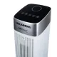 Ventilator Turn Digital cu Telecomanda HAUSBERG HB-5963AB, 55W, 3 Viteze, 41 Inch, Temporizator, LED, Oscilatie, Maner transport, Difuzor de parfum, Alb
