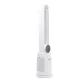 Ventilator Turn Digital cu Telecomanda HAUSBERG HB-5957AB, 65W, 12 Viteze, Temporizator, Ioni negativi, Oscilatie, LED, 4 Programe, Alb