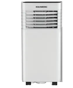 Aparat de aer conditionat portabil HAUSBERG HB-5960AB, 1920W, 300 m3/h, LCD, 9000 BTU, Alb