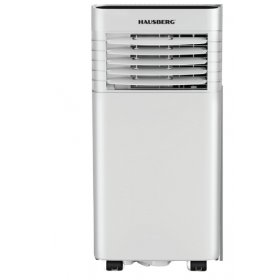 Aparat de aer conditionat portabil HAUSBERG HB-5960AB, 1920W, 300 m3/h, LCD, 9000 BTU, Alb