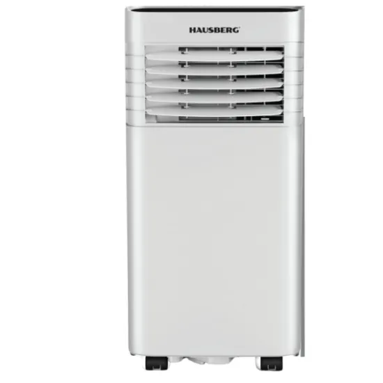 Aparat de aer conditionat portabil HAUSBERG HB-5960AB, 1920W, 300 m3/h, LCD, 9000 BTU, Alb