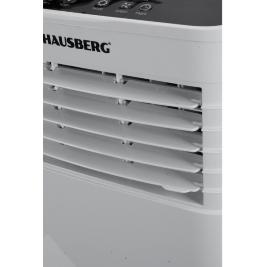 Aparat de aer conditionat portabil HAUSBERG HB-5960AB, 1920W, 300 m3/h, LCD, 9000 BTU, Alb