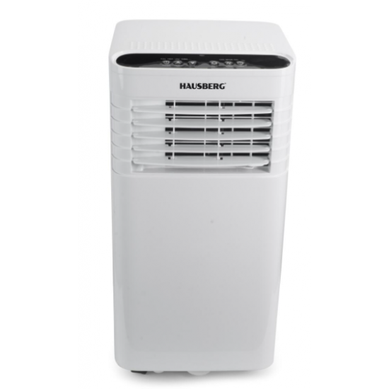 Aparat de aer conditionat portabil HAUSBERG HB-5960AB, 1920W, 300 m3/h, LCD, 9000 BTU, Alb