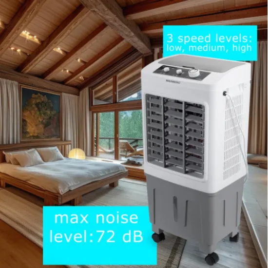 Racitor de Aer Portabil HAUSBERG HB-5961AB, 75W, 20L, 3 Viteze, Control Mecanic, Accesorii incluse