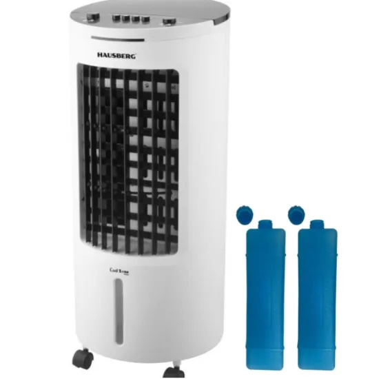 Racitor de Aer Portabil HAUSBERG HB-5962AB, 65-80W, 7.8L, Nivel zgomot 63.5 db, 3 Viteze, Accesorii incluse