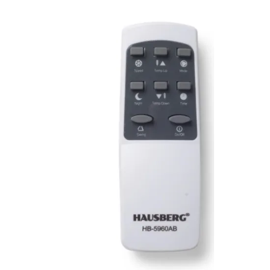 Racitor de Aer Portabil HAUSBERG HB-5962AB, 65-80W, 7.8L, Nivel zgomot 63.5 db, 3 Viteze, Accesorii incluse