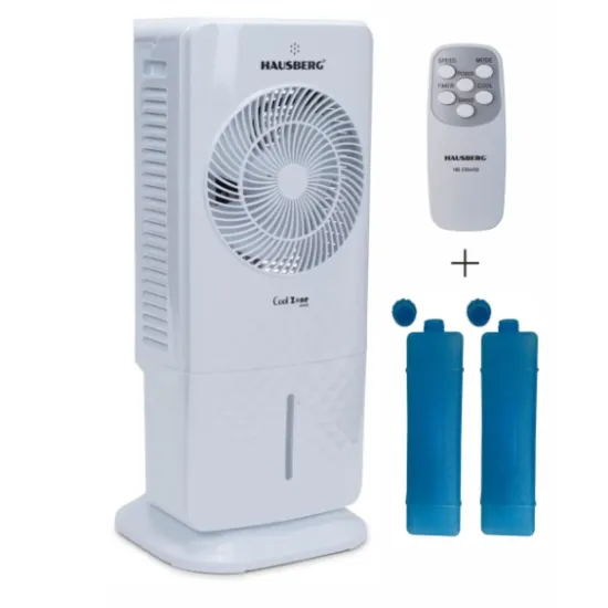 Racitor de Aer Digital Portabil cu Telecomanda HAUSBERG HB-5964AB, 5.5L, 65W, 3 Viteze, 5 Programe, 3 Moduri functionare, Oscilatie, Temporizator, LED