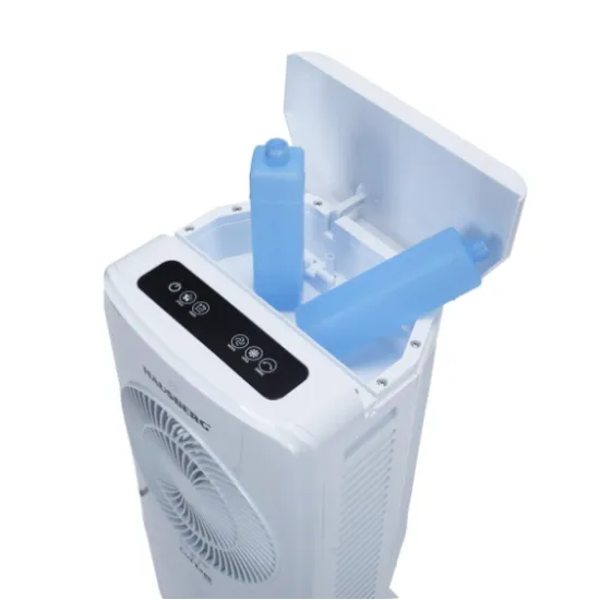 Racitor de Aer Digital Portabil cu Telecomanda HAUSBERG HB-5964AB, 5.5L, 65W, 3 Viteze, 5 Programe, 3 Moduri functionare, Oscilatie, Temporizator, LED