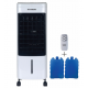 Ventilator cu racire si umidificare aer HAUSBERG HB-5955AB, 3 viteze, telecomanda, temporizator 12 ore, rezervor apa 4 l, portabil, Alb