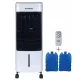 Ventilator cu racire si umidificare aer HAUSBERG HB-5955AB, 3 viteze, telecomanda, temporizator 12 ore, rezervor apa 4 l, portabil, Alb