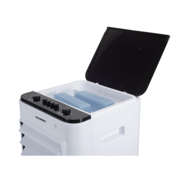 Racitor de Aer cu Telecomanda HAUSBERG HB-5963AB, 55-80W, 12L, 3 Viteze, Control Mecanic, Ventilator, Turbo, Accesorii incluse
