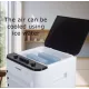 Racitor de Aer cu Telecomanda HAUSBERG HB-5963AB, 55-80W, 12L, 3 Viteze, Control Mecanic, Ventilator, Turbo, Accesorii incluse