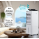 Racitor de Aer cu Telecomanda HAUSBERG HB-5963AB, 55-80W, 12L, 3 Viteze, Control Mecanic, Ventilator, Turbo, Accesorii incluse
