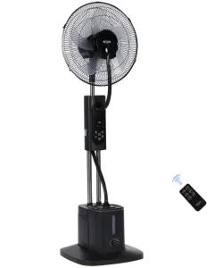 Ventilator cu pulverizare apă și umidificare 16" BÖHM BME-01A, 70W, 3 trepte de viteză, 3 moduri ventilare