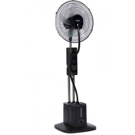 Ventilator cu pulverizare apă și umidificare 16" BÖHM BME-01A, 70W, 3 trepte de viteză, 3 moduri ventilare