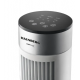 Ventilator Turn cu Telecomanda HAUSBERG HB-5952AB, 55W, 3 Viteze, 38 inch, LED, Temporizator, Oscilatie, Maner transport, Alb