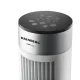 Ventilator Turn cu Telecomanda HAUSBERG HB-5952AB, 55W, 3 Viteze, 38 inch, LED, Temporizator, Oscilatie, Maner transport, Alb