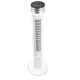 Ventilator Turn cu Telecomanda HAUSBERG HB-5952AB, 55W, 3 Viteze, 38 inch, LED, Temporizator, Oscilatie, Maner transport, Alb