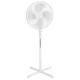 Ventilator cu picior ,50w, 3 viteze, inaltime reglabila, Alb