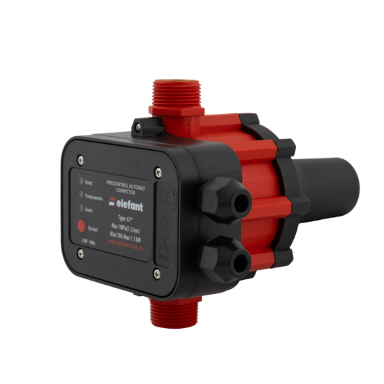 Pachet hidrofor Pompa submersibila ELEFANT 4SKM-100, putere 750 W, debit 41 L/min + Prescontrol automat EWPC-1, 1.1KW, 1.5 bar