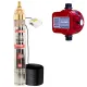 Pachet hidrofor - Pompa submersibila ELEFANT 4SKM200, 1500 W, debit 41 l/min, refulare 80 m + Presostat electronic 2.2kW