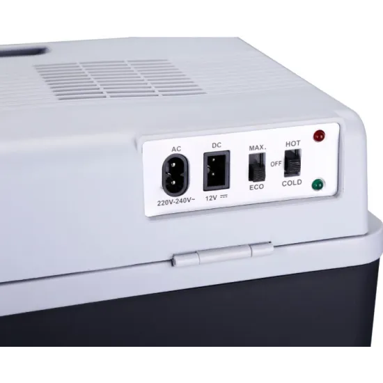 Ladă Frigorifică portabila, Camping Hausberg 20L, Dual Power 12V-220V, Răcire/Încălzire
