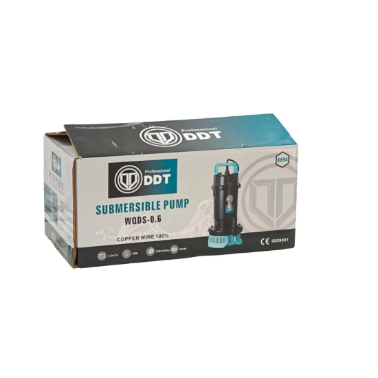 Pompa submersibila apa curata DDT WQDS-0.6 – 0.75HP, 220V, debit 3 m³/h, bobinaj cupru masiv, refulare 25m