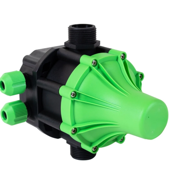 Pachet hidrofor - Pompa submersibila, Diametru pompa 77mm, 0.75KW, debit 3600l/h, inaltime maxima 80m, 17 turbine + Prescontrol automat Micul Fermier, racord 1 Tol, 1.5 kW