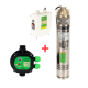 Pachet hidrofor Pompa submersibila, putere 1.3kW, debit 3000l/h, pompare 60m + Presostat electronic 2.2 kW